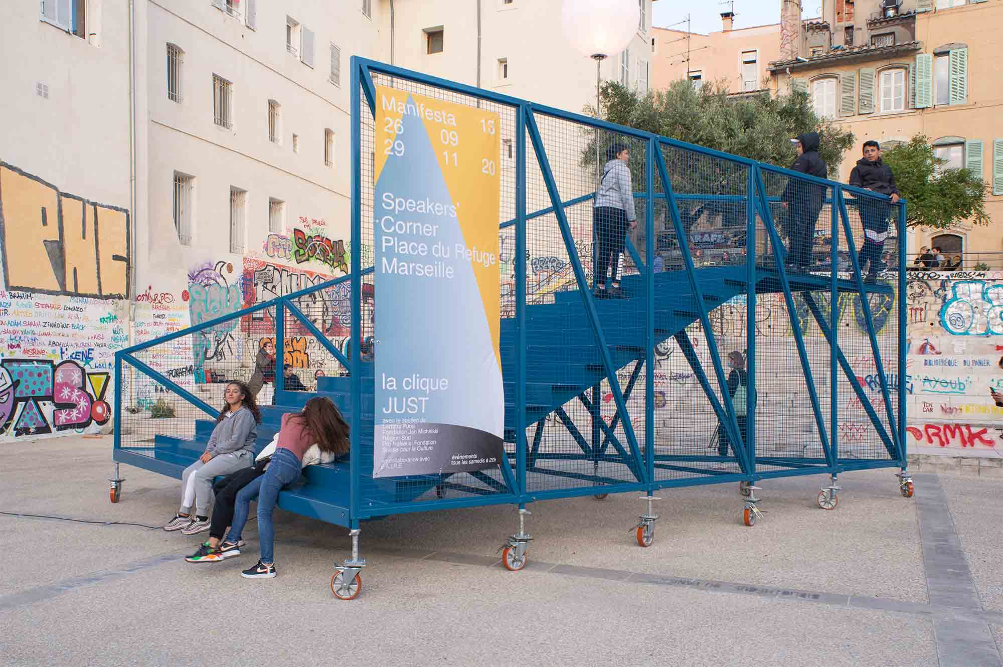 Manifesta 13 Parallèles du Sud - Manifesta 13 Marseille - Manifesta - Marseille - Speakers' corner